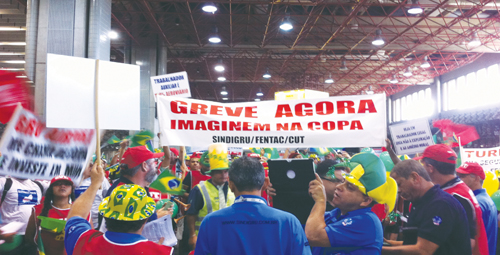 Imagem de Aeroviários farão protestos nos Aeroportos e na Copa